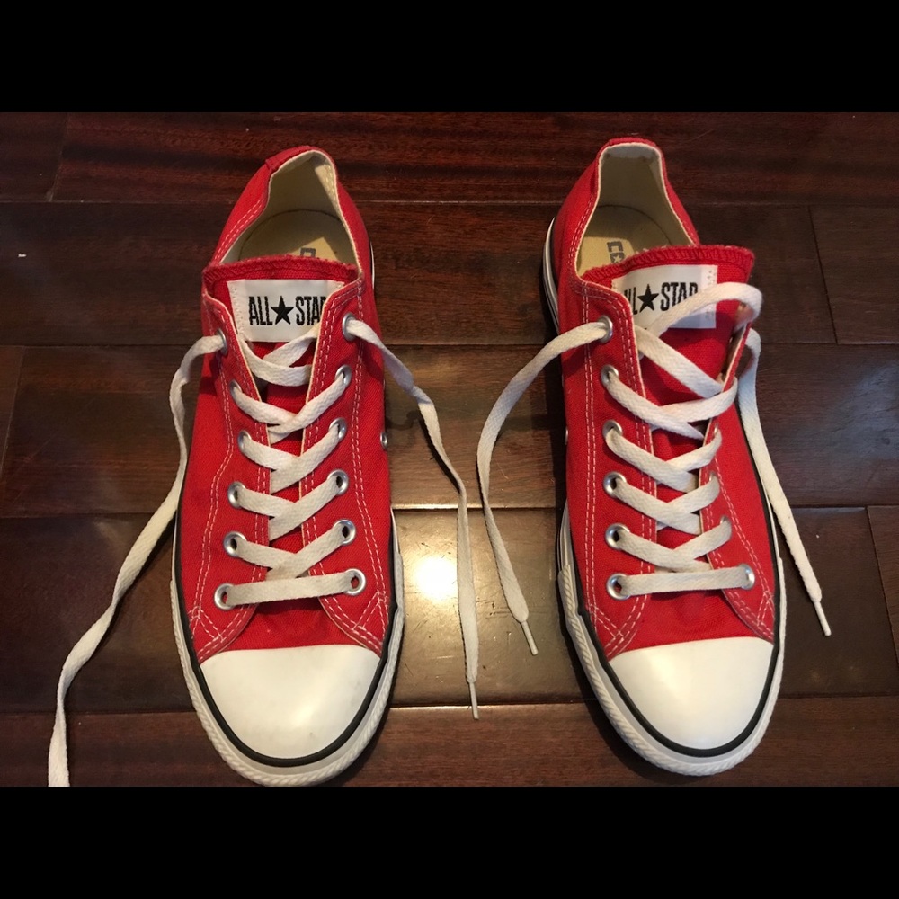 Converse All Star Low Top Red